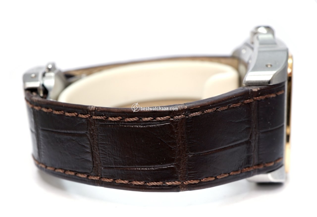 Cartier Santos 100 Mens watch Unisex Automatic Gold Steel W20107X7 - gallery