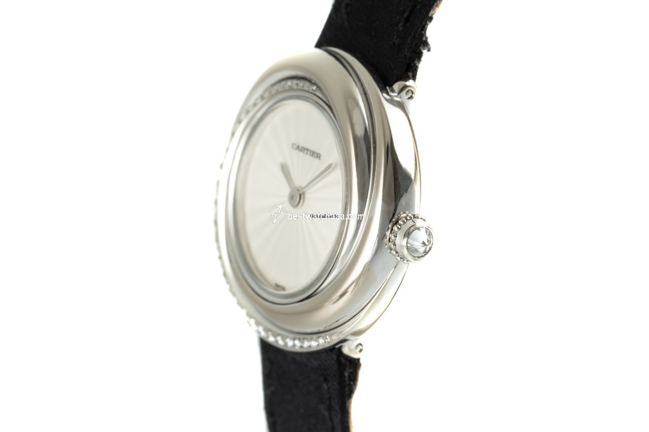 Cartier Trinity Womens watch Quartz White gold 2444 - gallery