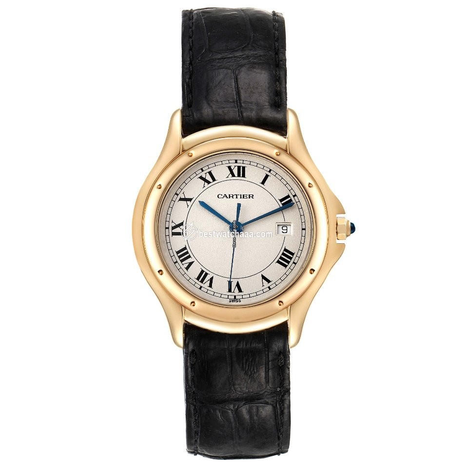 Cartier Cougar Mens watch Unisex Quartz Yellow gold 887904 - gallery