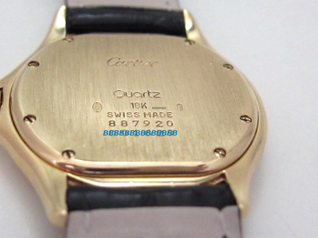 Cartier Cougar Mens watch Unisex Quartz Yellow gold 887920 - gallery