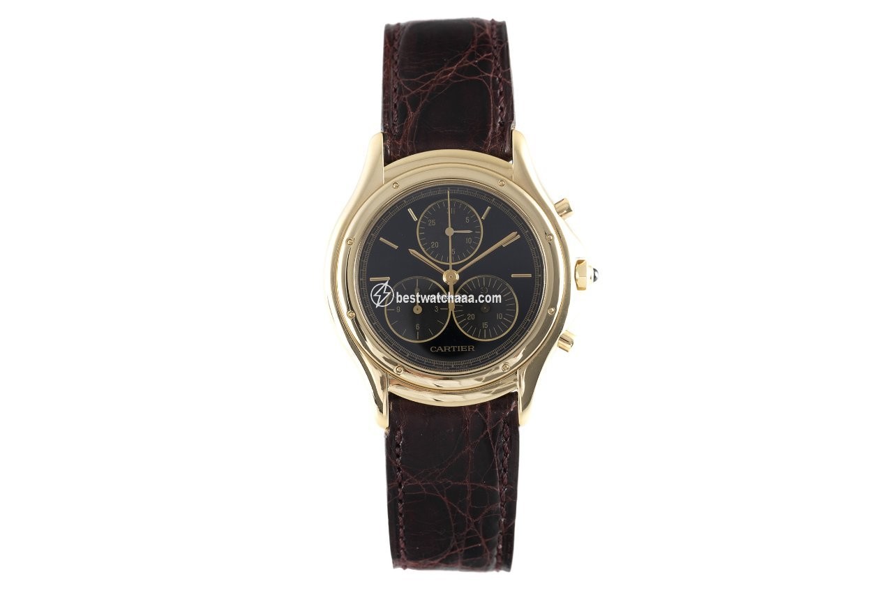 Cartier Cougar Womens watch Quartz Yellow gold 11621 1 - gallery