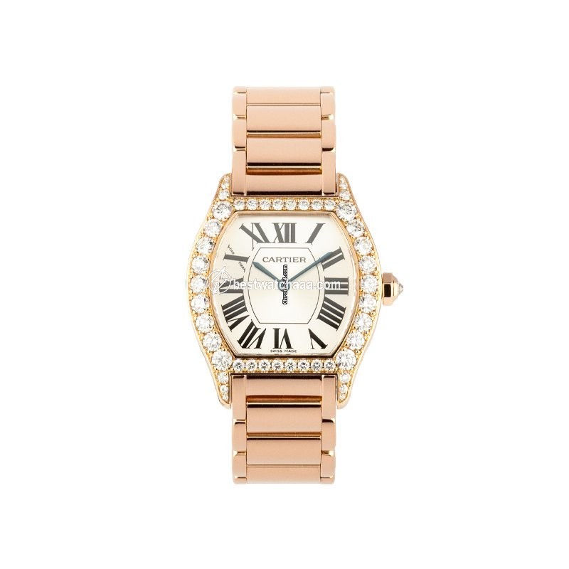 Cartier Tortue Womens watch Manual winding Rose gold 2645