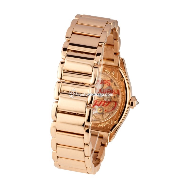 Cartier Tortue Womens watch Manual winding Rose gold 2645 - gallery