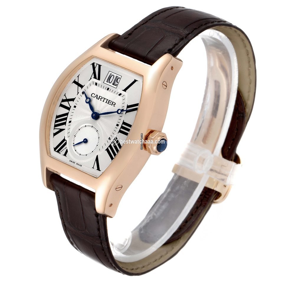 Cartier Tortue Mens watch Unisex Manual winding Rose gold W1556234 - gallery