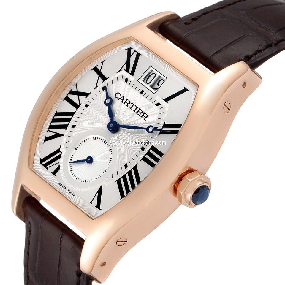 Cartier Tortue Mens watch Unisex Manual winding Rose gold W1556234 - gallery