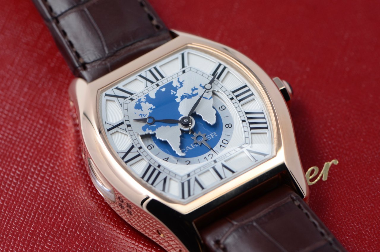 Cartier Tortue Mens watch Unisex Automatic Rose gold W1580049 - gallery