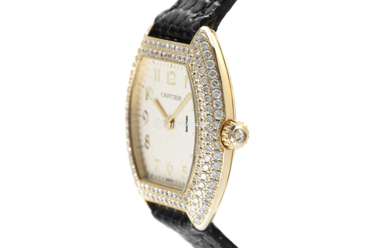Cartier Tortue Womens watch Quartz Yellow gold 1945 - gallery