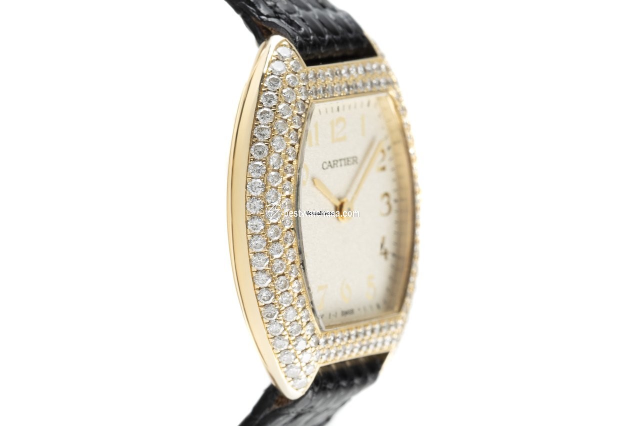 Cartier Tortue Womens watch Quartz Yellow gold 1945 - gallery