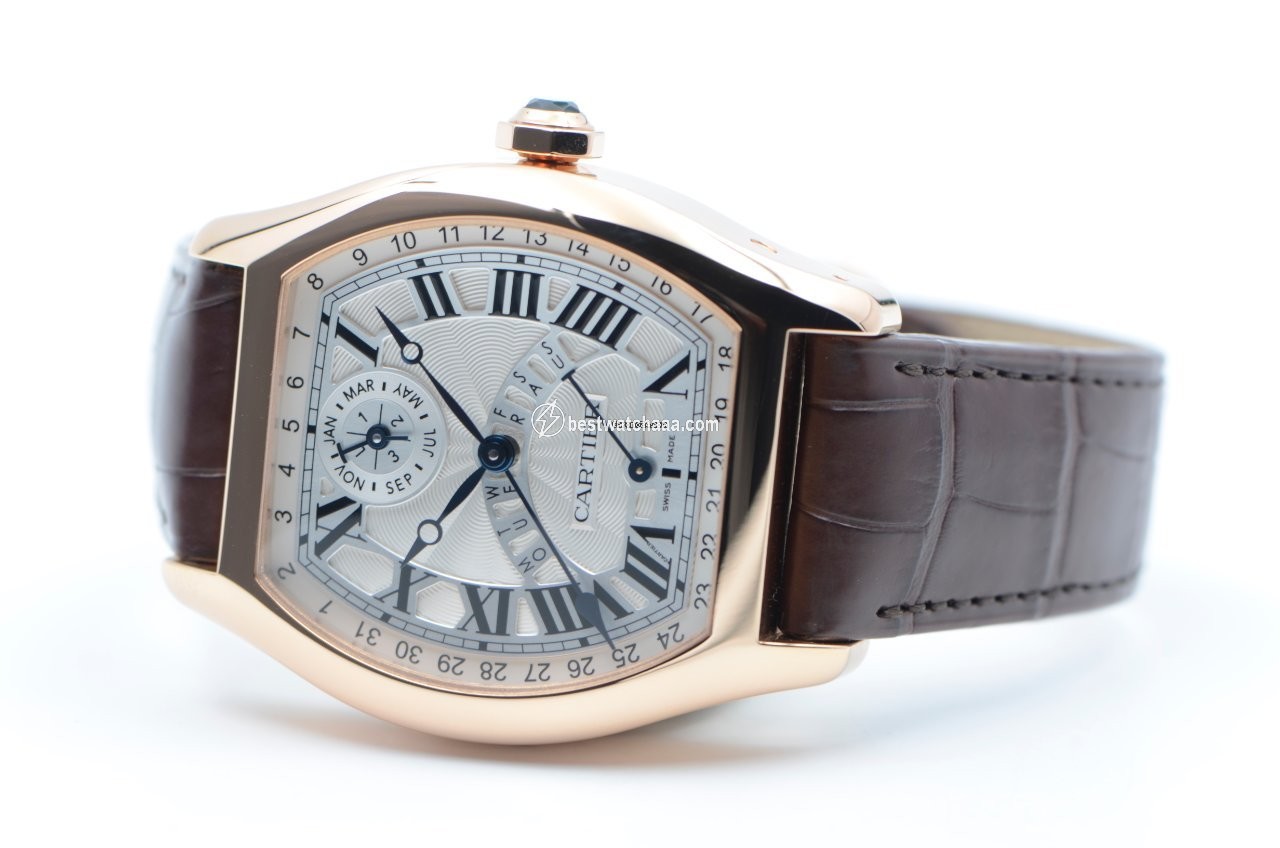 Cartier Tortue Mens watch Unisex Automatic Rose gold W1580045 - gallery