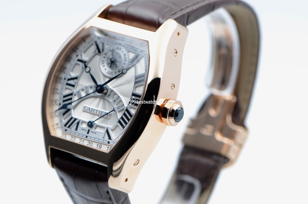 Cartier Tortue Mens watch Unisex Automatic Rose gold W1580045 - gallery