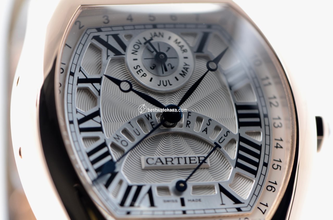 Cartier Tortue Mens watch Unisex Automatic Rose gold W1580045 - gallery