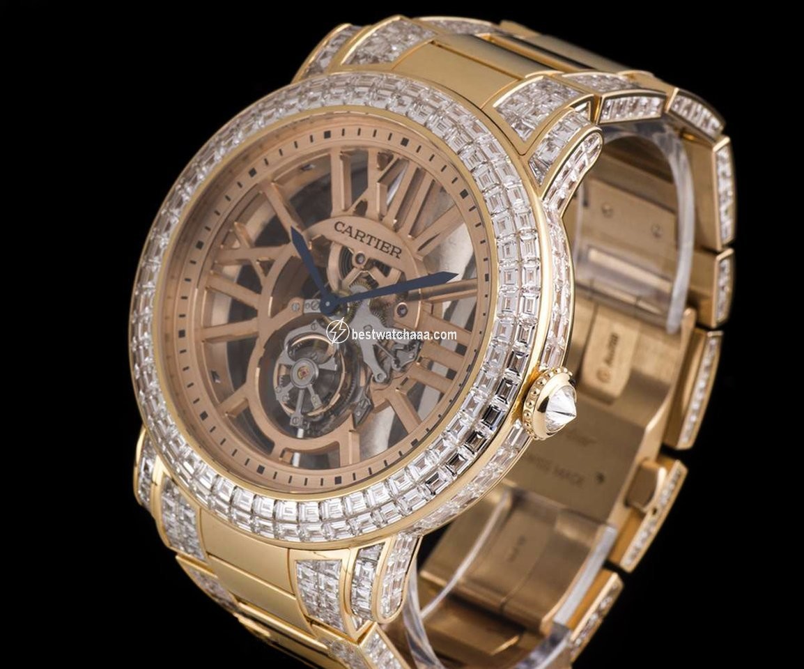 Cartier Rotonde de Cartier Mens watch Unisex Manual winding Rose gold CRHPI00507 - gallery