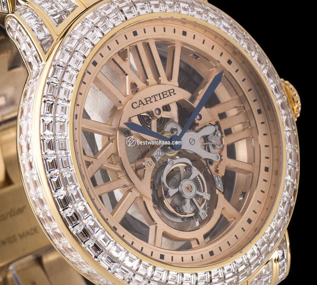 Cartier Rotonde de Cartier Mens watch Unisex Manual winding Rose gold CRHPI00507 - gallery