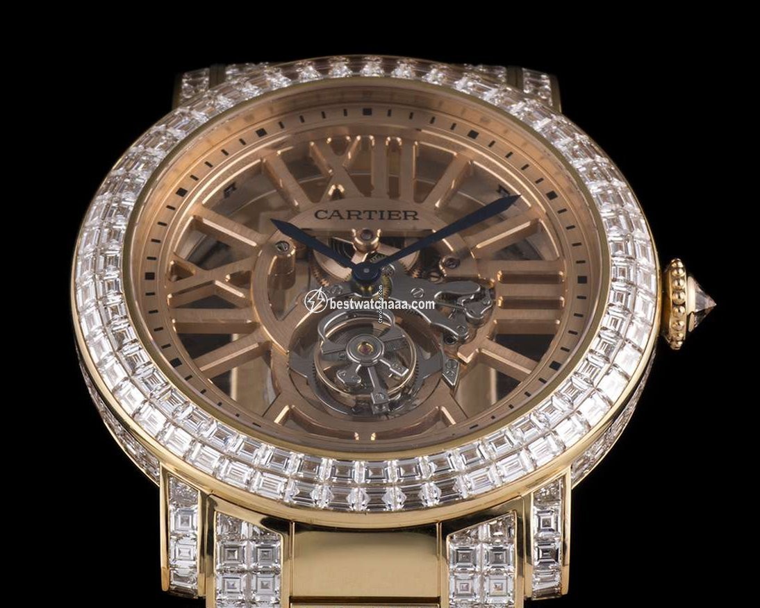 Cartier Rotonde de Cartier Mens watch Unisex Manual winding Rose gold CRHPI00507 - gallery