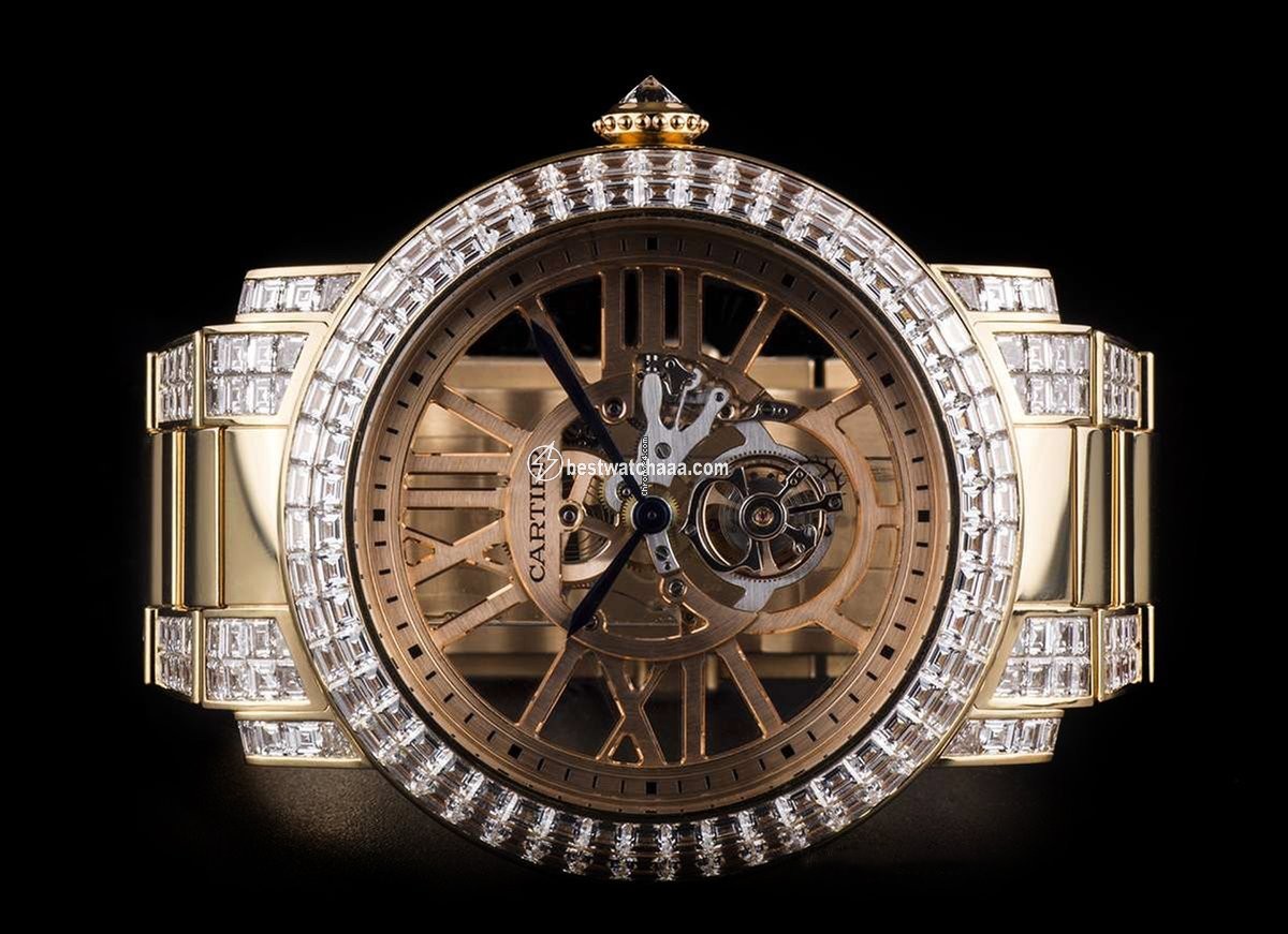 Cartier Rotonde de Cartier Mens watch Unisex Manual winding Rose gold CRHPI00507 - gallery