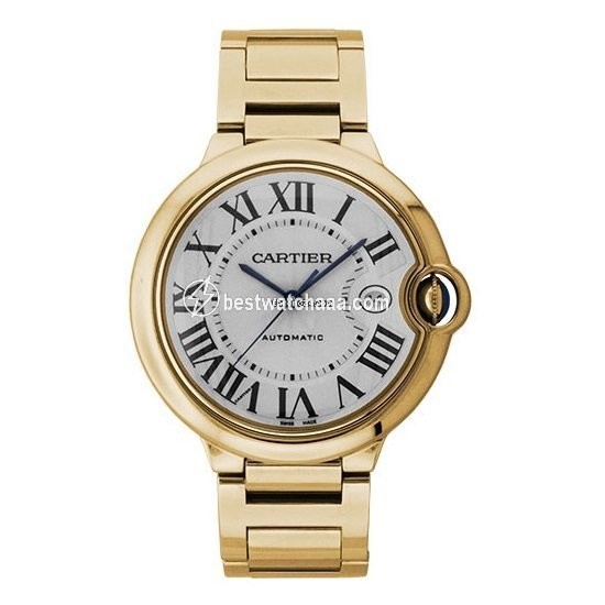 Cartier Ballon Bleu 42mm Womens watch Automatic Yellow gold W69005Z2