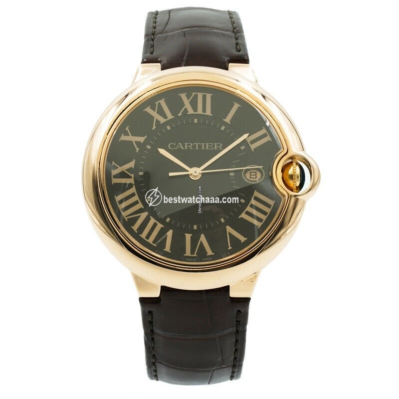 Cartier Ballon Bleu 42mm Mens watch Unisex Automatic Rose gold W6920037