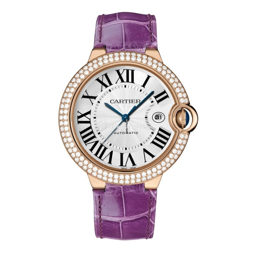 Cartier Ballon Bleu 42mm Womens watch Automatic Rose gold WJBB0031