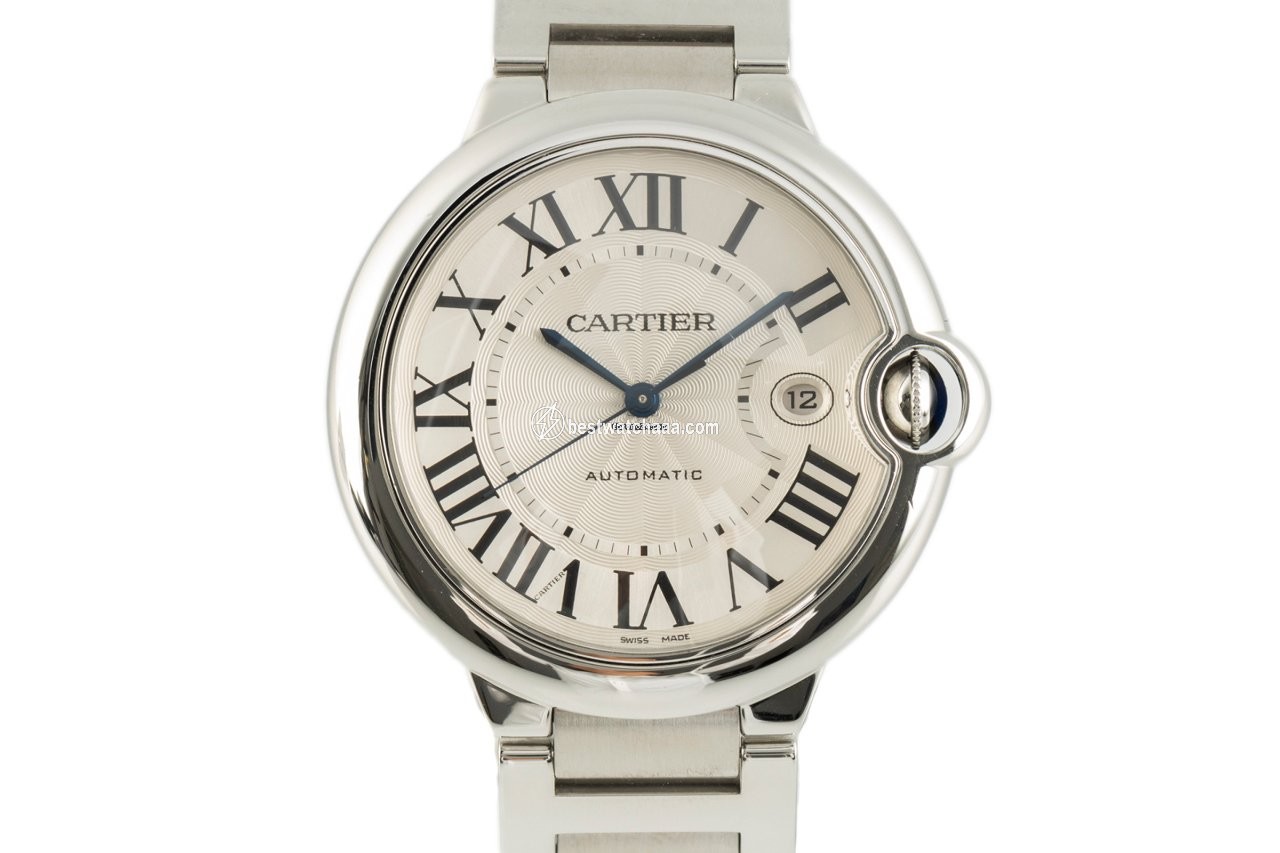 Cartier Ballon Bleu 42mm Mens watch Unisex Automatic Steel 3001