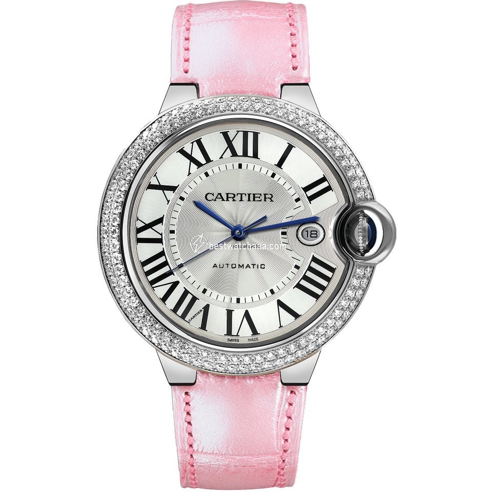 Cartier Ballon Bleu 42mm Womens watch Automatic White gold WE900951
