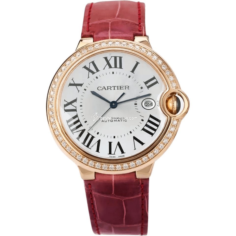 Cartier Ballon Bleu 42mm Womens watch Automatic Rose gold WJBB0035