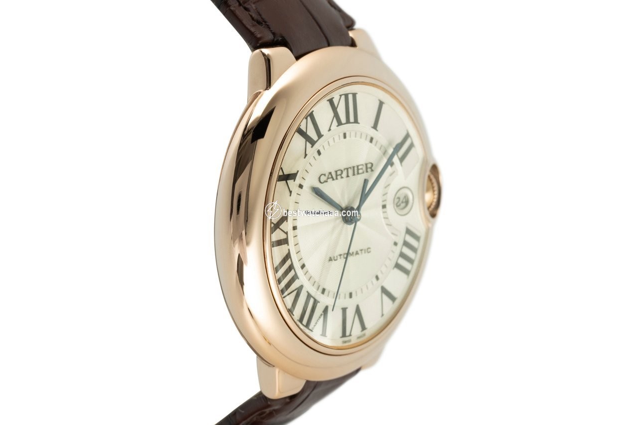 Cartier Ballon Bleu 42mm Mens watch Unisex Automatic Red gold W6900651 - gallery