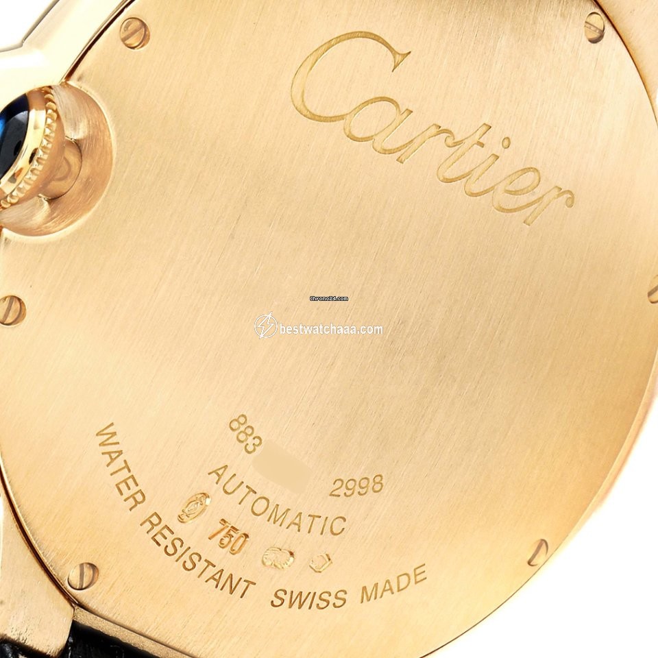 Cartier Ballon Bleu 42mm Mens watch Unisex Automatic Yellow gold W6900551 - gallery