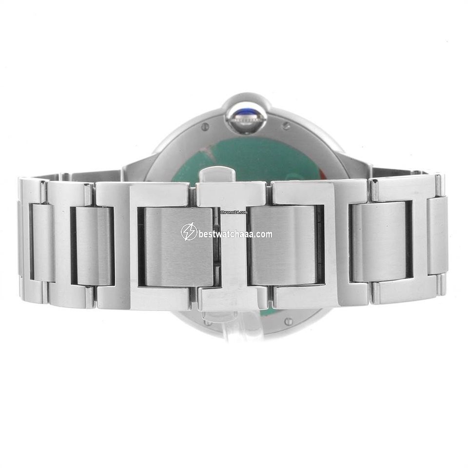 Cartier Ballon Bleu 42mm Mens watch Unisex Automatic Steel W6920042 - gallery