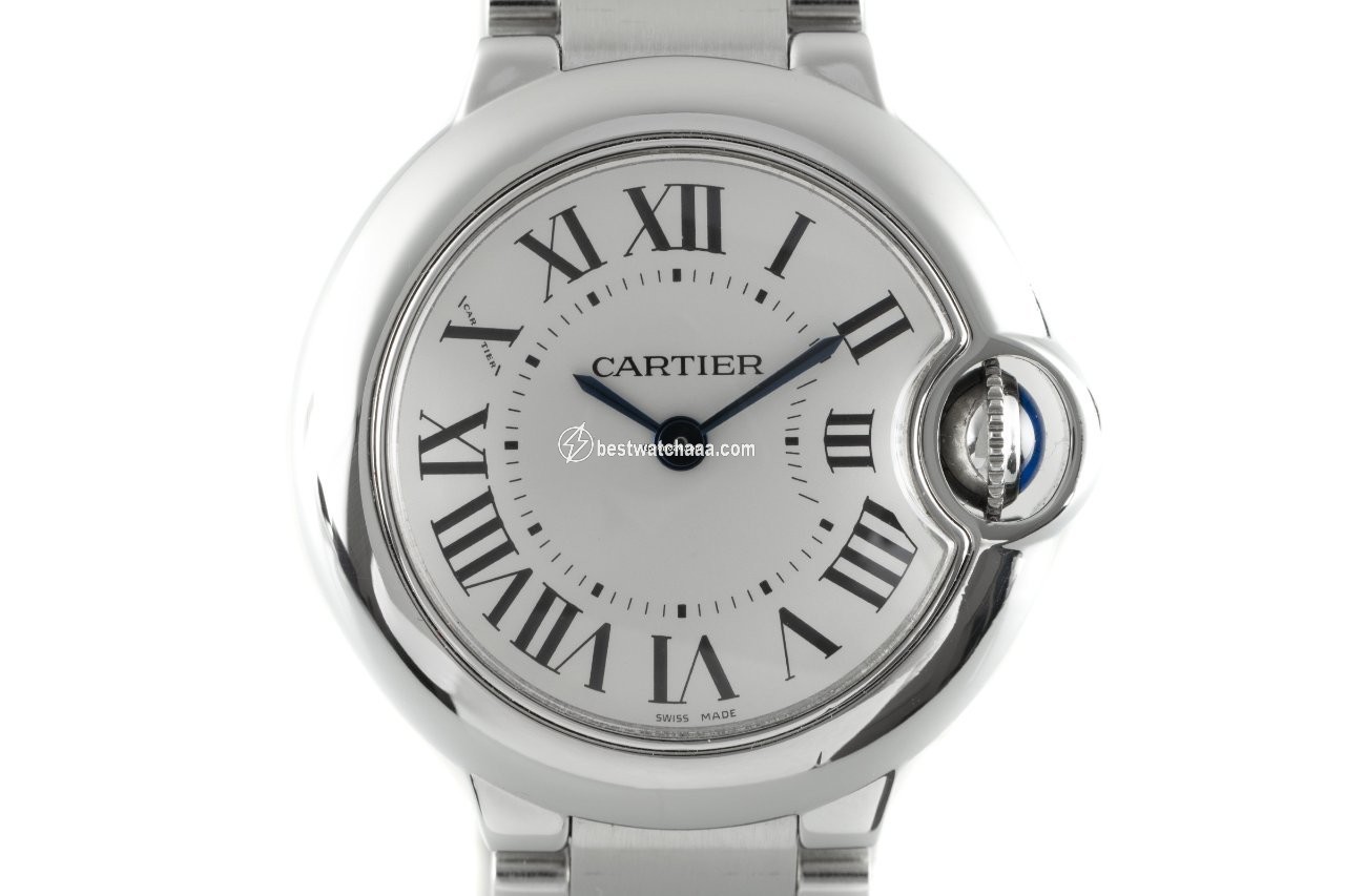 Cartier Ballon Bleu 28mm Womens watch Quartz Steel 3009
