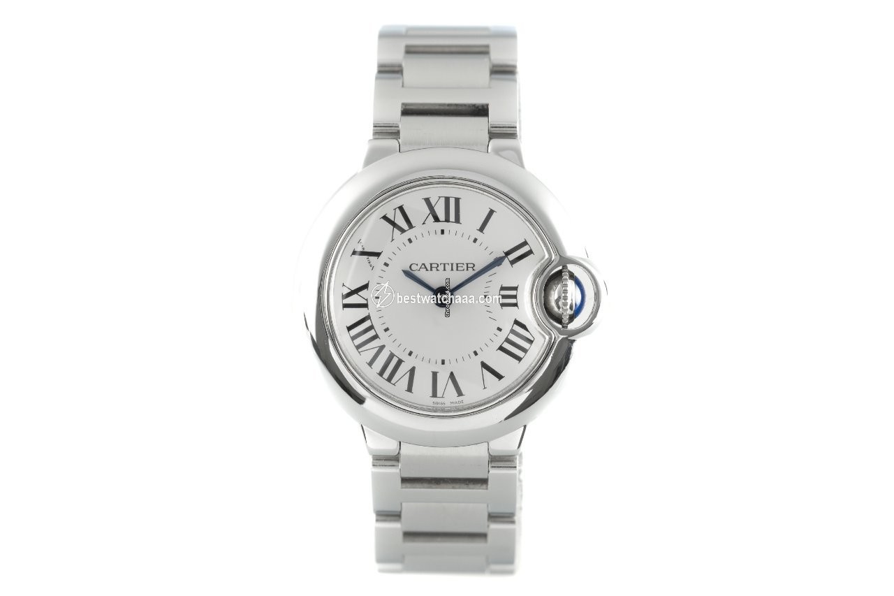 Cartier Ballon Bleu 28mm Womens watch Quartz Steel 3009 - gallery