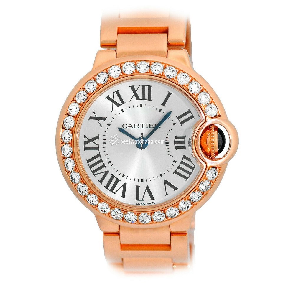 Cartier Ballon Bleu 28mm Womens watch Quartz Rose gold WE9002Z3 - gallery
