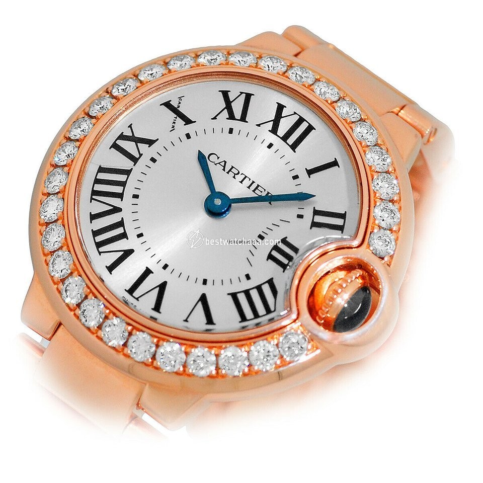 Cartier Ballon Bleu 28mm Womens watch Quartz Rose gold WE9002Z3 - gallery