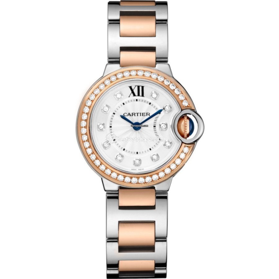 Cartier Ballon Bleu 28mm Womens watch Quartz Steel W3BB0009