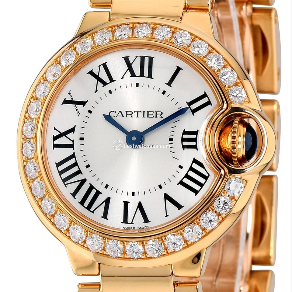 Cartier Ballon Bleu 28mm Womens watch Quartz Yellow gold WE900151 - gallery