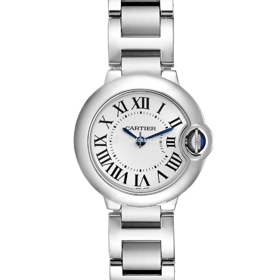 Cartier Ballon Bleu 28mm Womens watch Quartz Steel W69010Z4 - gallery