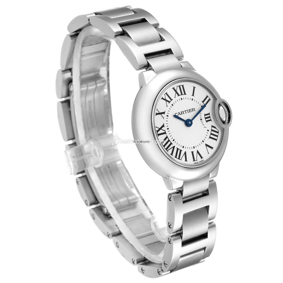 Cartier Ballon Bleu 28mm Womens watch Quartz Steel W69010Z4 - gallery