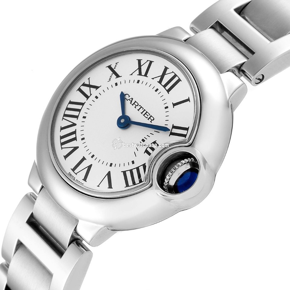 Cartier Ballon Bleu 28mm Womens watch Quartz Steel W69010Z4 - gallery