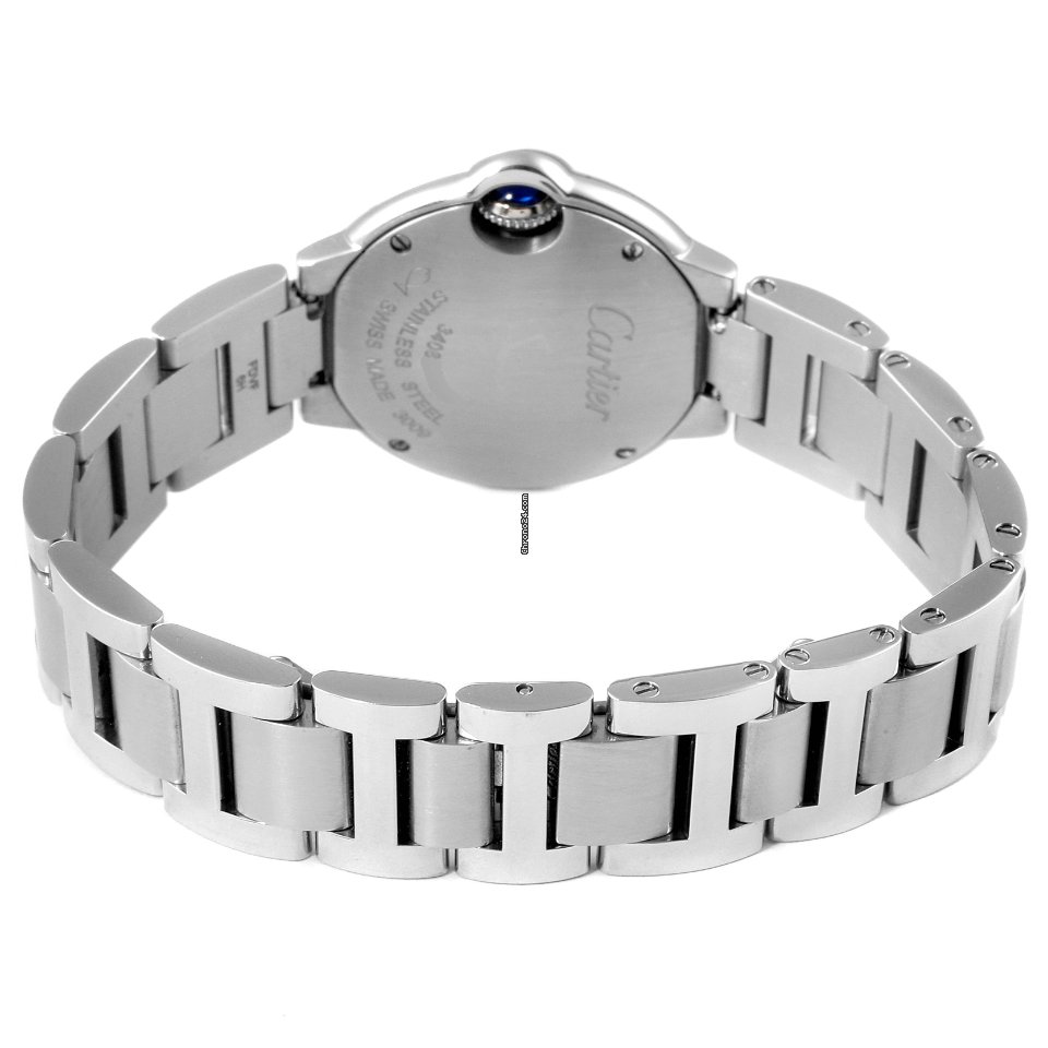 Cartier Ballon Bleu 28mm Womens watch Quartz Steel W69010Z4 - gallery