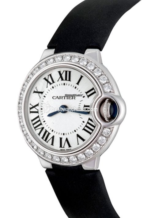 Cartier Ballon Bleu 28mm Womens watch Quartz White gold WE900351