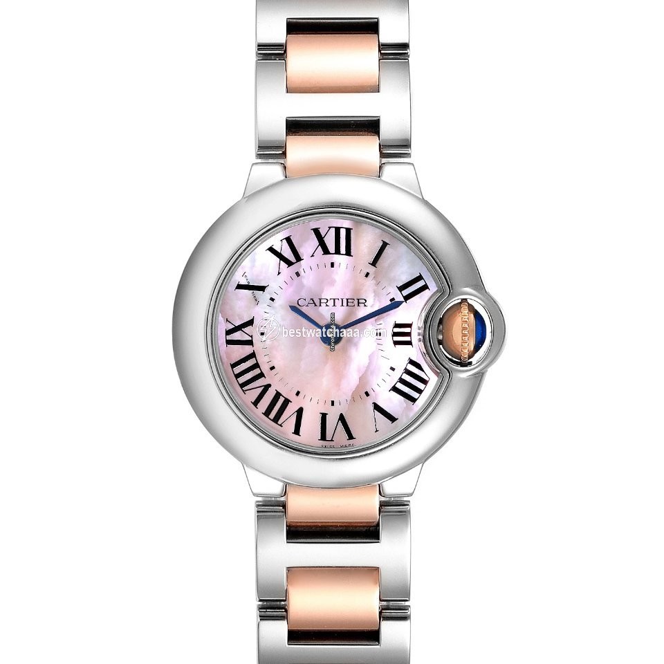 Cartier Ballon Bleu 28mm Womens watch Quartz Steel W6920034