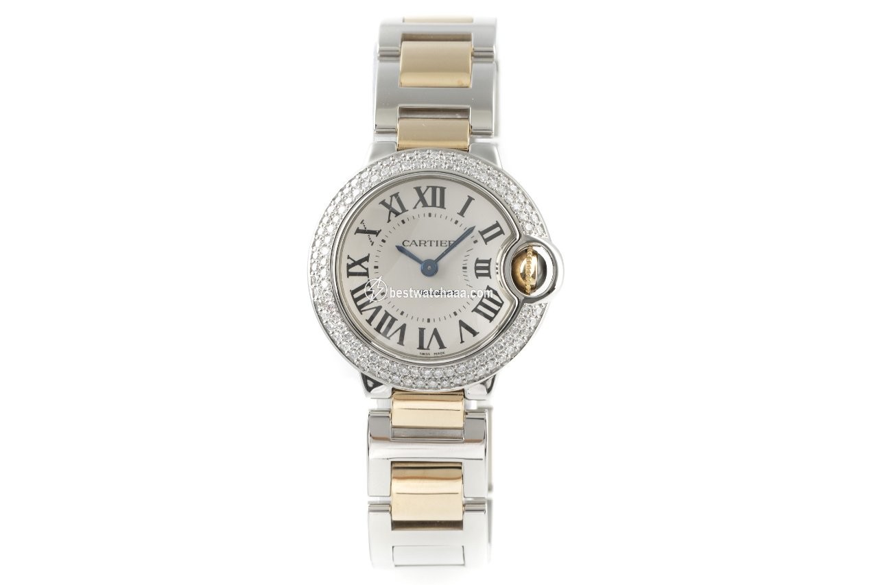 Cartier Ballon Bleu 28mm Womens watch Quartz Steel W2BB0010 - gallery