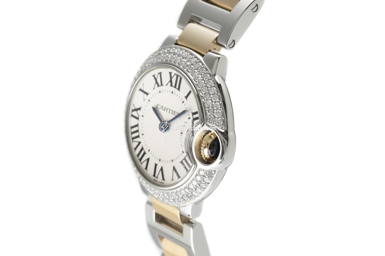 Cartier Ballon Bleu 28mm Womens watch Quartz Steel W2BB0010 - gallery