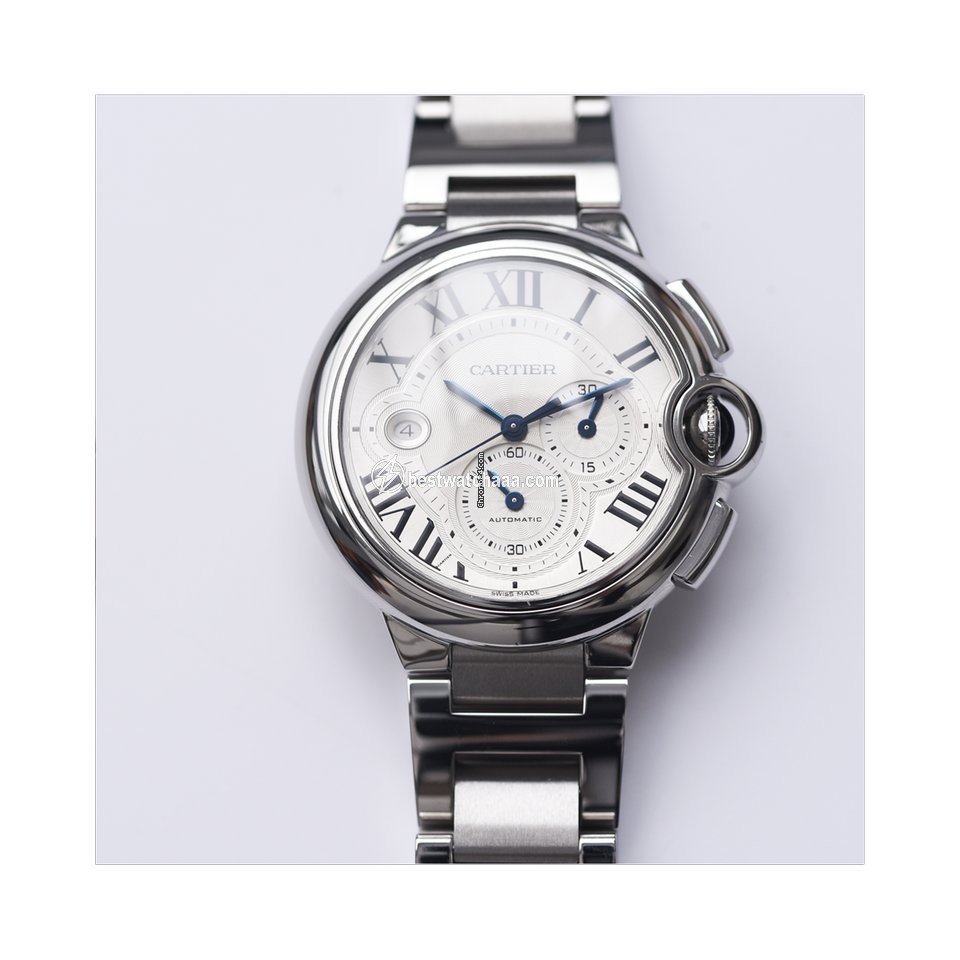 Cartier Ballon Bleu 44mm Mens watch Unisex Automatic Steel W6920078