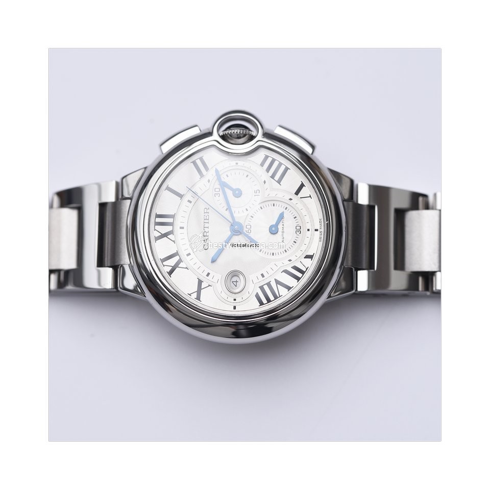 Cartier Ballon Bleu 44mm Mens watch Unisex Automatic Steel W6920078 - gallery