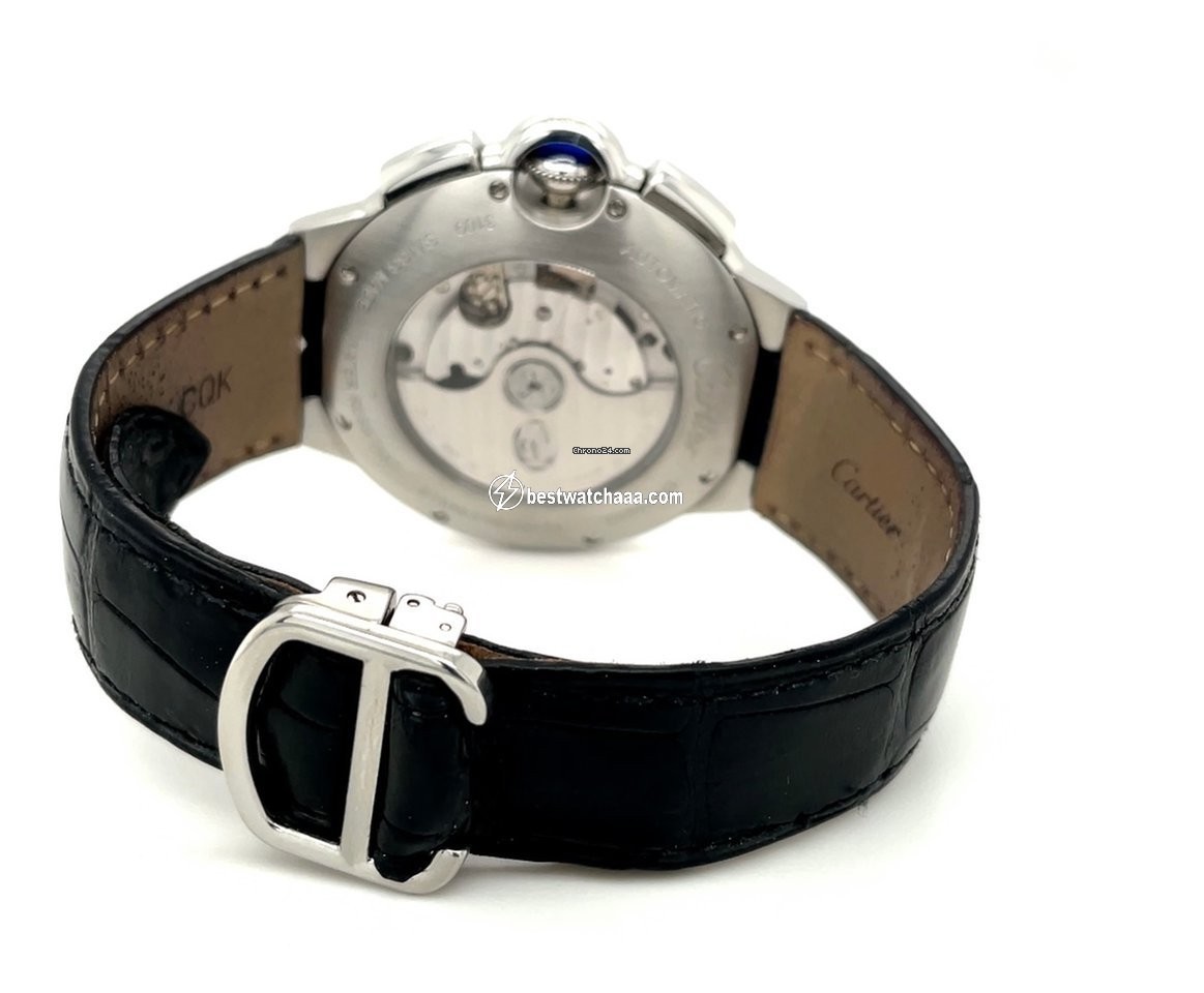 Cartier Ballon Bleu 44mm Mens watch Unisex Automatic Steel W6920003 - gallery