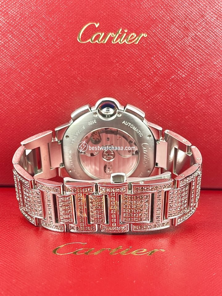 Cartier Ballon Bleu 44mm Mens watch Unisex Automatic Steel W6920025 - gallery