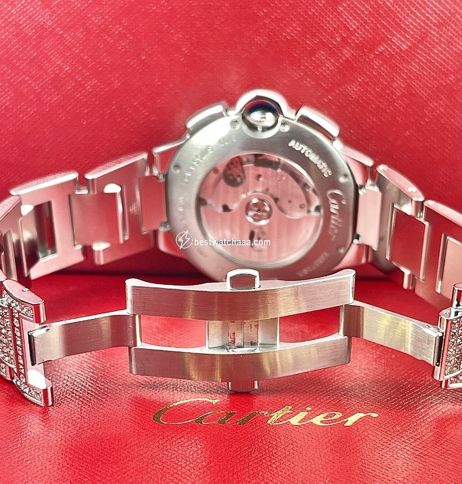 Cartier Ballon Bleu 44mm Mens watch Unisex Automatic Steel W6920025 - gallery