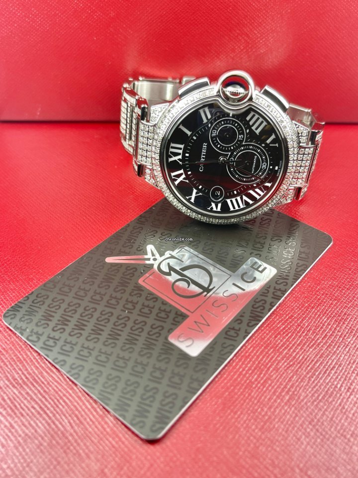 Cartier Ballon Bleu 44mm Mens watch Unisex Automatic Steel W6920025 - gallery