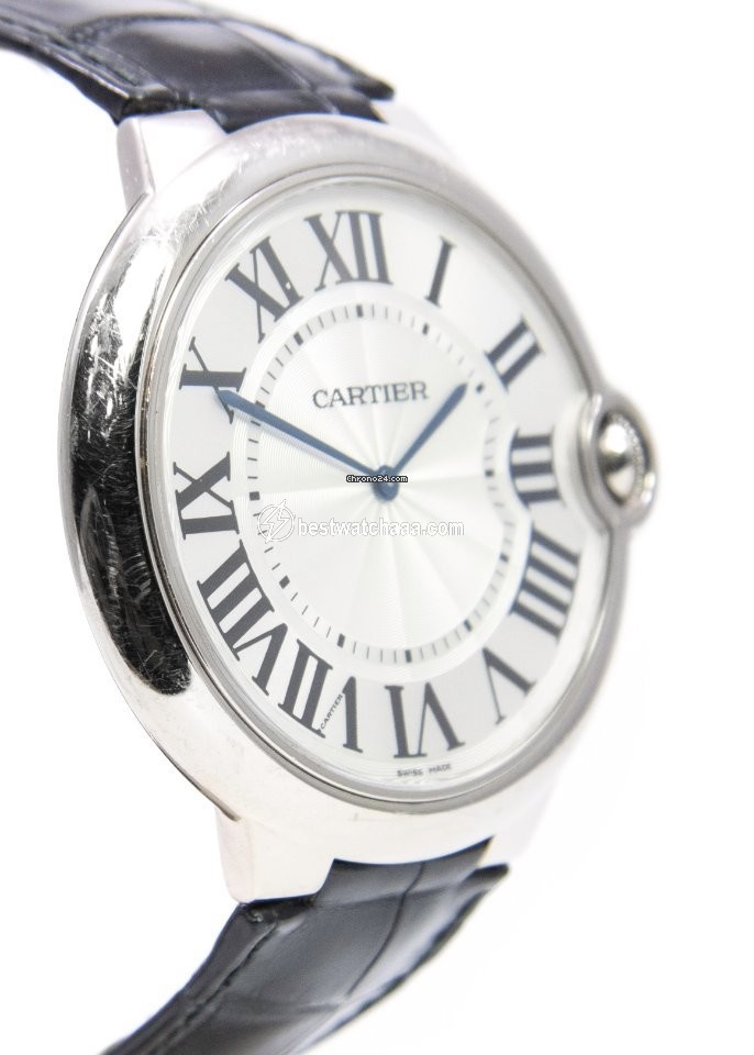 Cartier Ballon Bleu 44mm Mens watch Unisex Manual winding White gold W6920055 - gallery