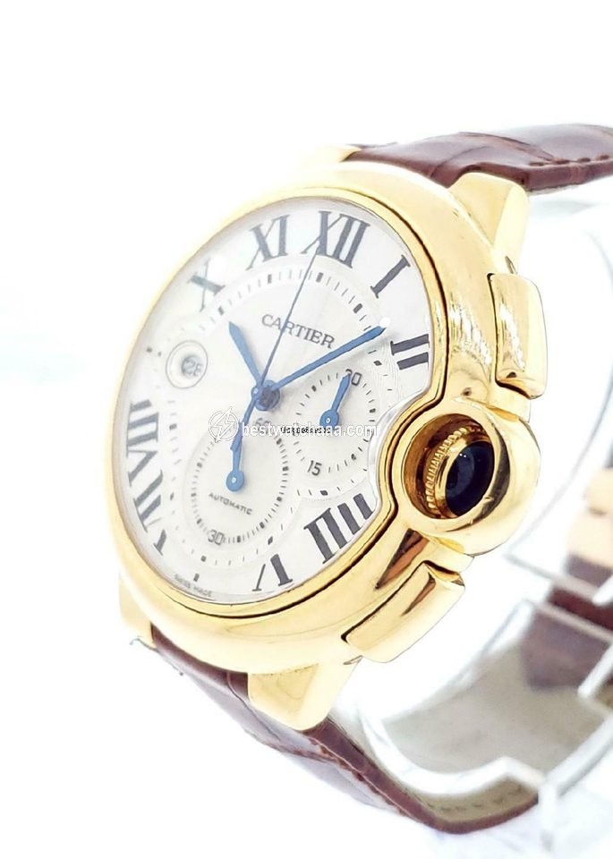 Cartier Ballon Bleu 44mm Mens watch Unisex Automatic Yellow gold W6920007 - gallery